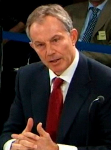 El ex primer ministro británico Tony Blair.