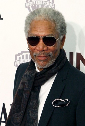 El actor estadounidense Morgan Freeman.
