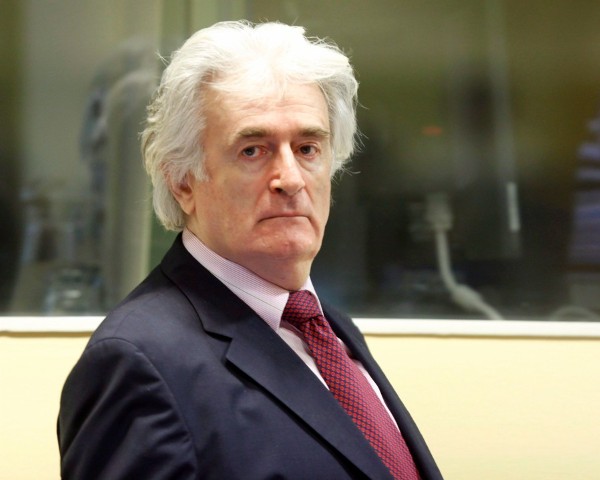 El ex líder serbobosnio Radovan Karadzic.