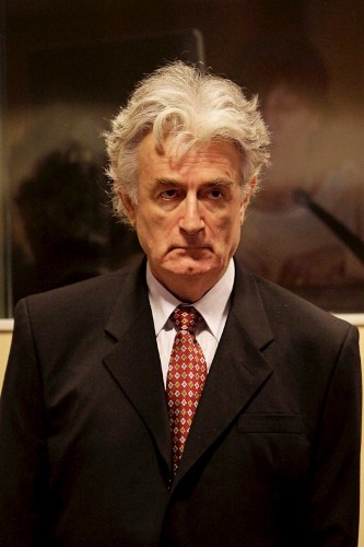 El ex líder serbobosnio Radovan Karadzic.
