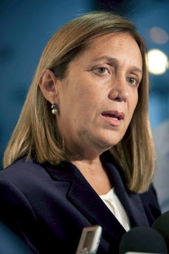 La consejera de Sanidad del Gobierno de Canarias, Mercedes Roldós.