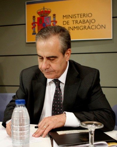 El ministro de Trabajo e Inmigración, Celestino Corbacho.