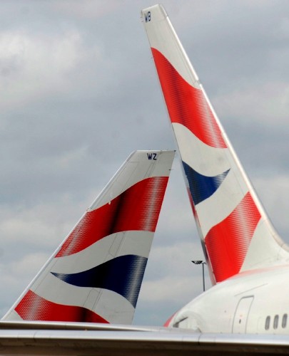 Aviones de British Airways (BA) en el aeropuerto de Heathrow en Londres.