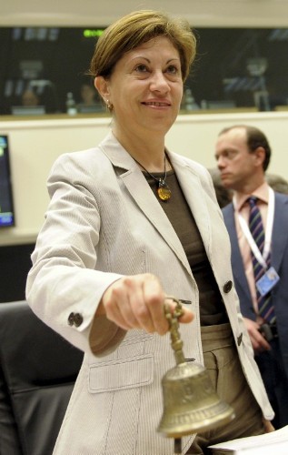 La ministra española de Medio Ambiente, Elena Espinosa.