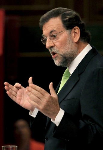El lider del PP, Mariano Rajoy.