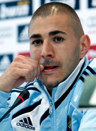 Fotografía de archivo tomada el 11 de mayo de 2010 que muestra al futbolista francés Karim Benzema.