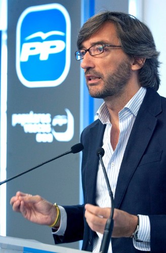 El secretario general del PP vasco, Iñaki Oyarzábal.