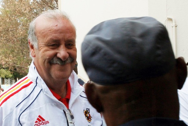 El seleccionador español, Vicente del Bosque.