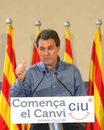 El presidente de Convergencia i Unió ( CiU ).