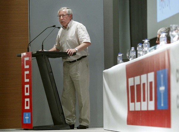 El secretario general de CCOO, Ignacio Fernández Toxo.