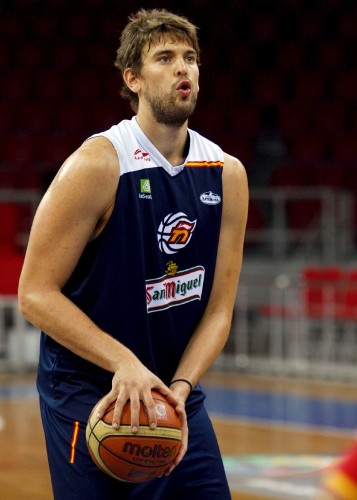 El pívot de la selección española de Baloncesto, Marc Gasol.
