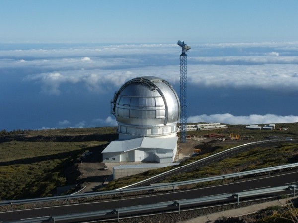 Imagen de archivo del Gran Telescopio de Canarias.