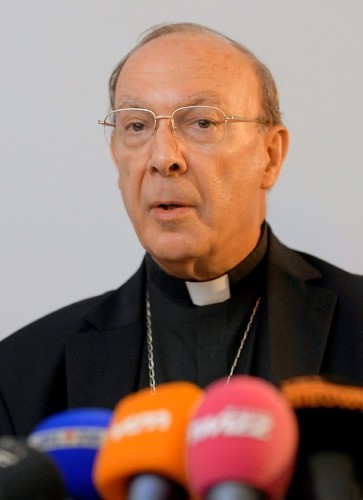 El nuevo arzobispo de Bélgica, monseñor Andre Joseph Leonard.