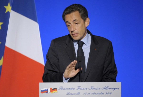 El presidente francés, Nicolas Sarkozy.