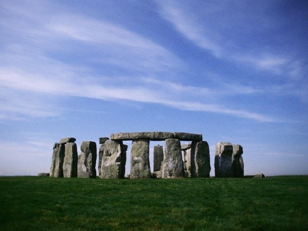 El monumento megalítico.