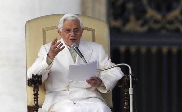 El papa Benedicto XVI.