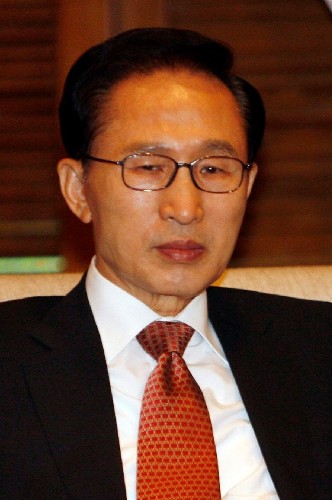 El presidente surcoreano, Lee Myung-bak.