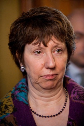 La jefa de la diplomacia de la Unión Europea (UE), Catherine Ashton.