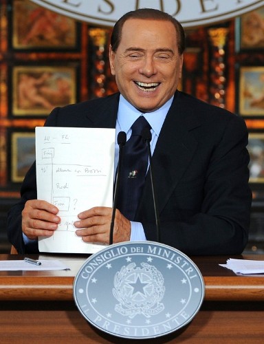 El primer ministro italiano.