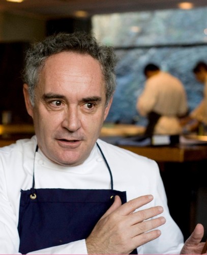 El cocinero Ferran Adrià.