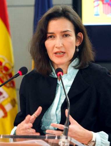 La ministra de Cultura, Ángeles González-Sinde.