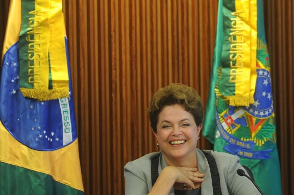 La presidenta brasileña.