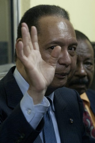 El ex presidente haitiano, Jean Claude Duvalier, quien gobernó Haití entre 1971 y 1986.