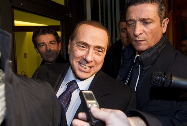 El primer ministro italiano Silvio Berlusconi. 