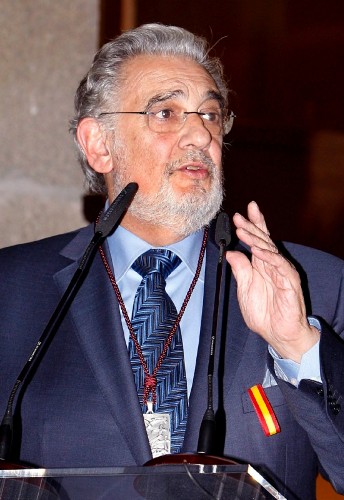 El tenor y director de orquesta Plácido Domingo.