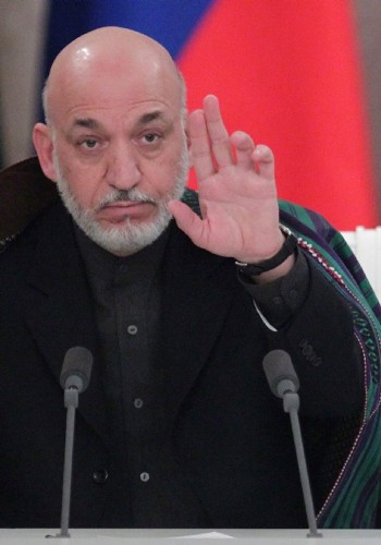 El presidente de Afganistán, Hamid Karzai.