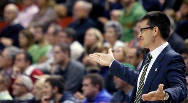 El entrenador del Gran Canaria 2014, Pedro Martínez.