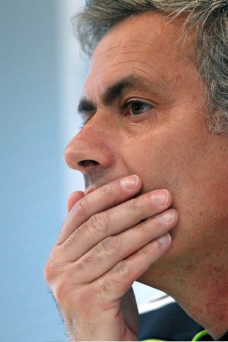 El técnico madridista, José Mourinho.