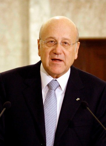 IEl nuevo primer ministro del Líbano, Najib Mikati.