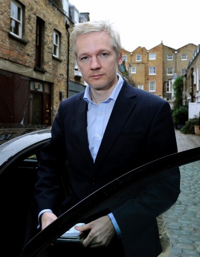 El fundador del portal WikiLeaks.
