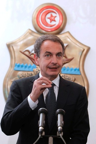 El presidente del Gobierno español, José Luis Rodríguez Zapatero.