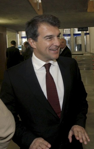 El expresidente del FC Barcelona, Joan Laporta.