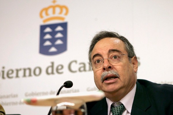 El consejero de Medio Ambiente del Gobierno de Canarias, Domingo Berriel.