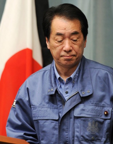 El primer ministro japonés, Naoto Kan.