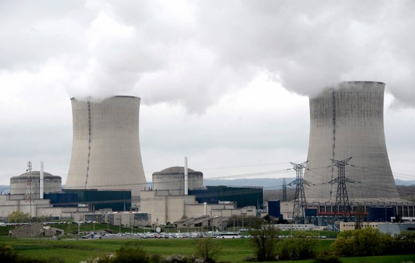 Vista general de la central nuclear de Cattenom (Francia).