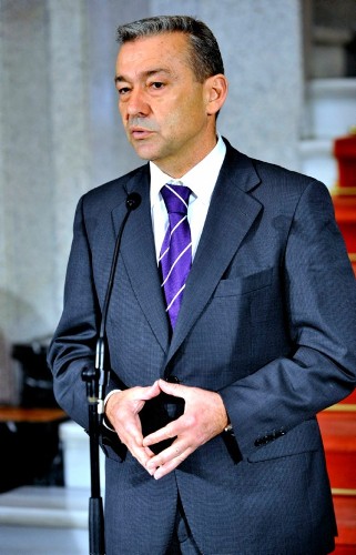 El presidente del Gobierno de Canarias.