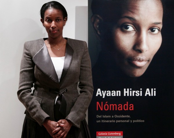 Ayaan Hirsi Ali, considerada una de las voces más activas en defensa de los derechos de las mujeres en las sociedades islámicas.