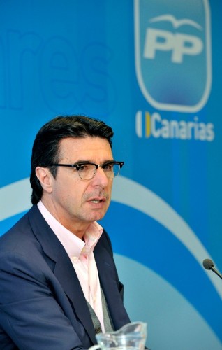 El presidente del PP de Canarias.