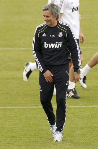 El entrenador del Real Madrid.
