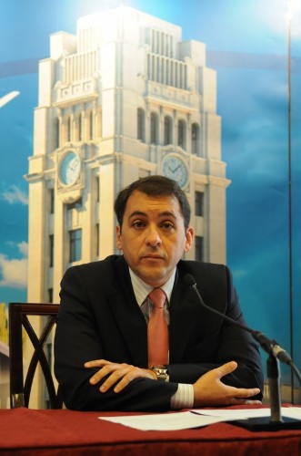 Vicepresidente primero del Cabildo y consejero insular de Turismo, José Manuel Bermúdez.