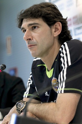 El segundo entrenador del Real Madrid, Aitor Karanka.