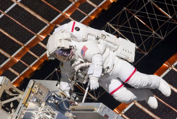 El astronauta Andrew Feustel, especialista del Endeavour.