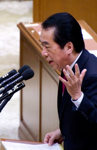 El primer ministro japonés.