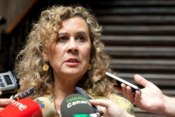 La vicepresidenta del Gobierno de Canarias, María del Mar Julios.
