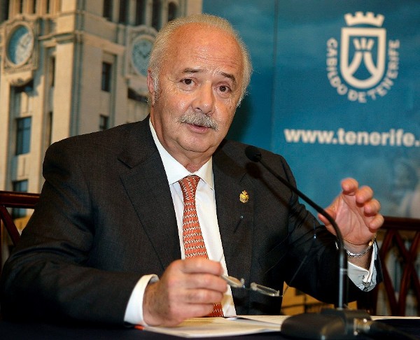 El presidente del Cabildo de Tenerife.