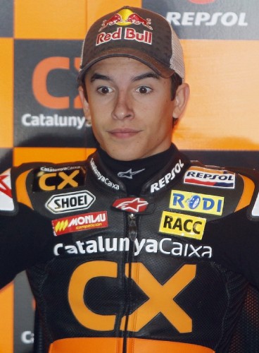 El piloto español de Moto2 Marc Márquez (Suter).